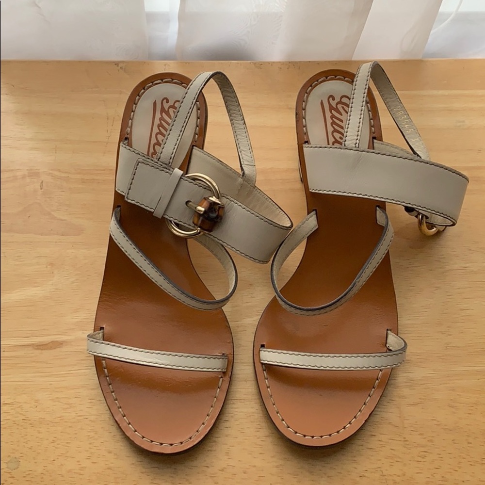 Gucci Block Heel Sandal